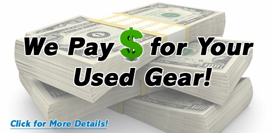 We pay cash
