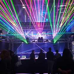X-Laser Booth at LDI 2015